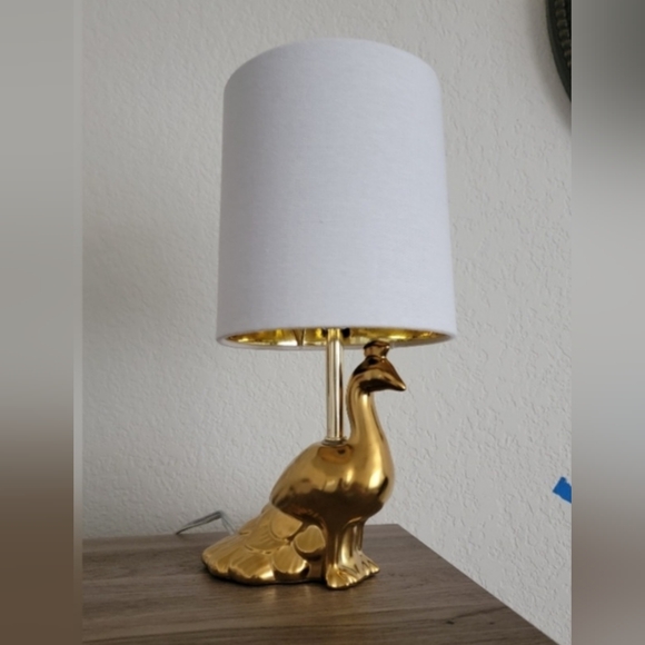 Peacock lamp - Picture 5 of 5